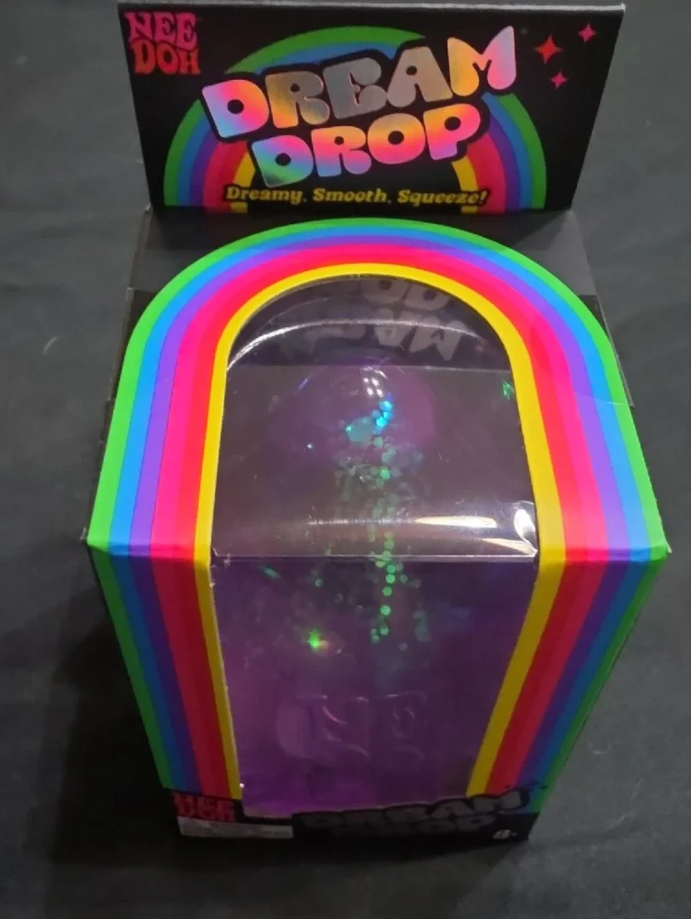 Dream Drop Purple Stress Toy